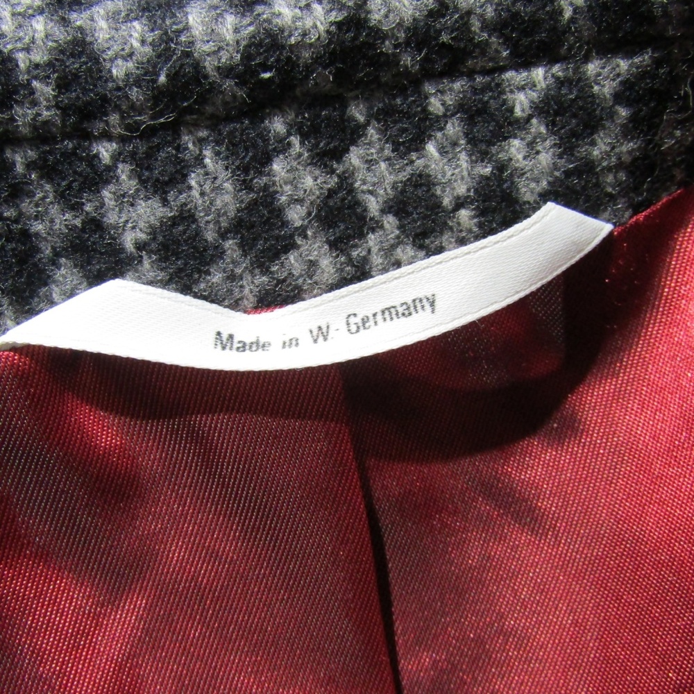⚜️HP⚜️ VTG Hugo Boss Germany Lambswool Suit Coat - Picture 8 of 8